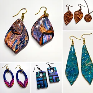 Picture of earrings